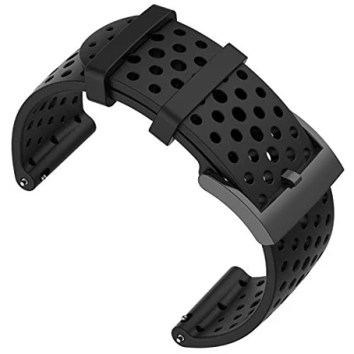 Imagen de Shieranlee Compatible with Suunto 9 Spartan/Suunto 7 Correa,24MM Silicona Sport Watch Band Fitness para 9/Suunto D5/Suunto Spartan Wrist HR/Suunto Titanium
