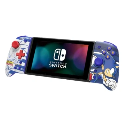 Imagen de Mando Nintendo Switch Hori Split Pad Pro (Sonic), Para Switch, Joy Con, Licencia oficial, Multicolor