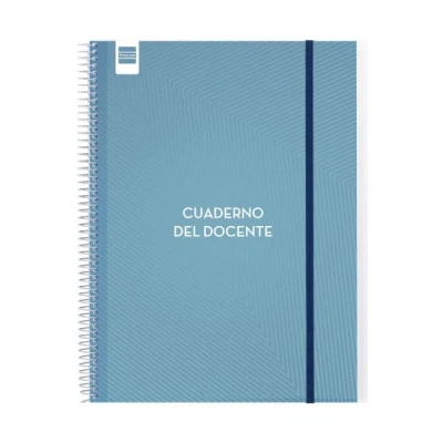 Imagen de Finocam Cuaderno del docente semana página en español con pegatinas y fundas transparentes, hojas de listas evaluaciones, sección tutoría. Ideal para organización escolar.
