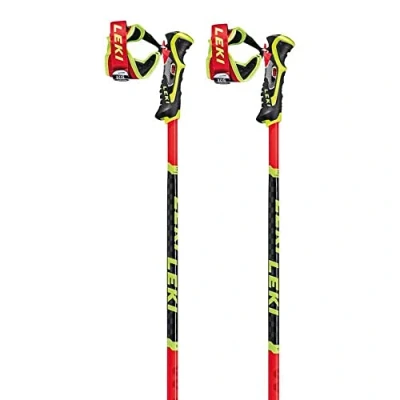 Imagen de Leki Wcr Tbs Sl 3d Unisex Bastones De Esquí (Talla: 1100, Amarillo,rojo,negro)