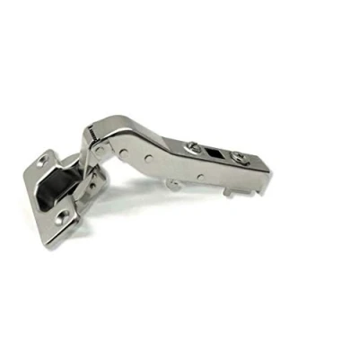 Imagen de Brazo a elegir (30, 45, 90) Bisagra clip cierre suave amortiguada para puerta muebles registro 3D + placa H0 cubierta de regalo (brazo 30)
