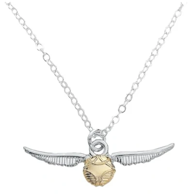 Imagen de Harry Potter Snitch Dorada Mujer Collar Standard Aleación de Zinc