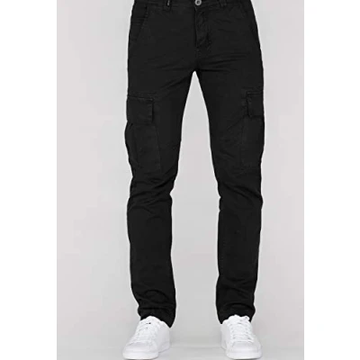 Imagen de Alpha Industries Agent Vaqueros boyfriend, Hombre, Talla: 31, Black
