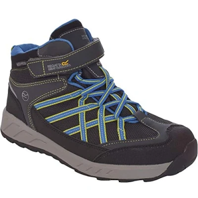 Imagen de Regatta Samaris V Junior Waterproof Hiking Boot, Botas de Senderismo, Briar Azul Fluro, 32 EU