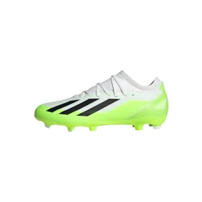 Imagen de adidas Performance X CRAZYFAST.3 Botas de fútbol con tacos, Hombre, Talla: 36 2/3, Footwear white/core black/lucid lemon Zapatos