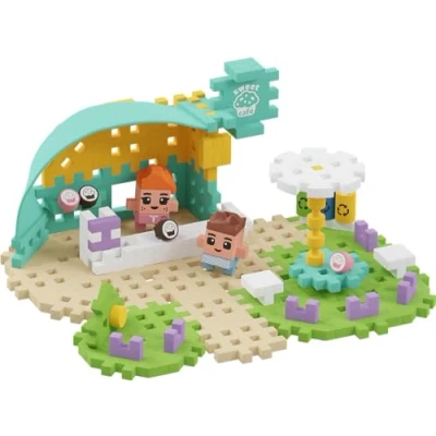 Imagen de Marioinex Bloques de construcción Mini Waffle City Café 80 Elementos 2 Figuras Juguetes niños 4 años construccion Piezas construcciones para Caracteres