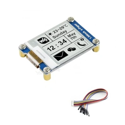 Imagen de Waveshare 1.54 Inch E Paper Screen Display Module 200x200 3.3v Ink Electronic with Embedded Controller SPI Interface Support Partial Refresh for Raspberry Pi/Arduino/Nucleo/Jetson Nano