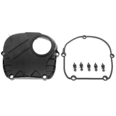 Imagen de VAICO V10 4898 Tapa de Correa Distribucion con junta anular, tornillos Q+, calidad primer equipo AUDI: A4 B8 Avant, Berlina