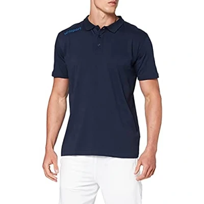 Imagen de Uhlsport Essential Polo Shirt Camiseta De Entrenamiento, Hombre, Azul Marino, XXXL