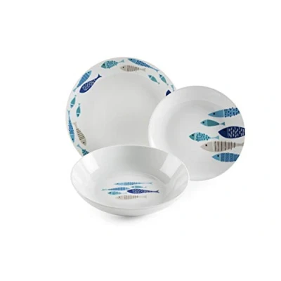 Imagen de Excelsa Ocean North Sea Vajilla de 18 piezas porcelana