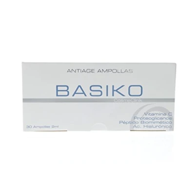 Imagen de Cosmeclinik Basiko Antiage, 30 Ampollas x 2ml