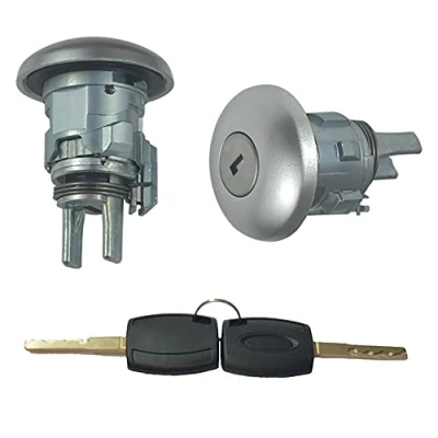 Imagen de FanPaYY Cerradura de puerta delantera + 2 llaves 1781417 para Ford Transit MK8 Custom Tourneo