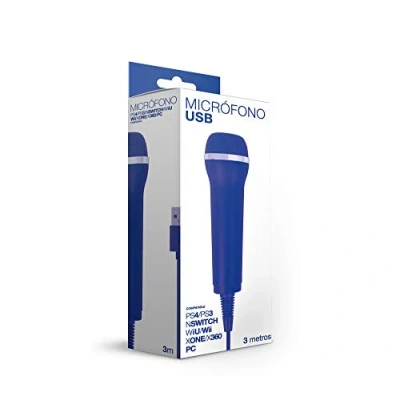 Imagen de Microfono USB Compatible PS4/PS3/Wii/XBOX/PC