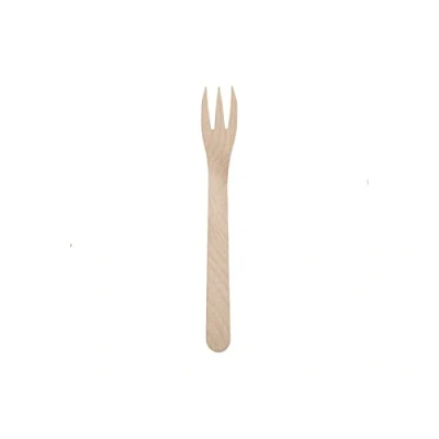 Imagen de Tessera Bio Products QA125T Trident Tenedores de madera (17 cm longitud, 200 unidades)