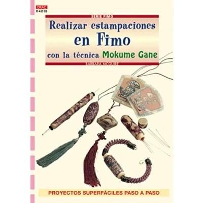 Imagen de Serie Fimo nº 18. REALIZAR ESTAMPACIONES EN CON LA TÉCNICA MOKUME GANE (Cp (drac))