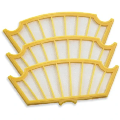 Imagen de iRobot 11690 Compatible 81501 Roomba Filtro de Aire para Serie 500/600 (3 Unidades), Poliéster, Blanco