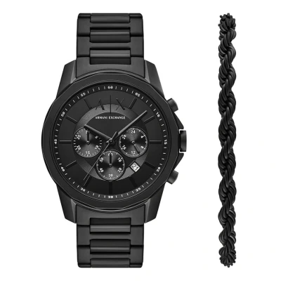 Imagen de Armani Exchange Banks SET Reloj, Hombre, Talla: One Size, Black