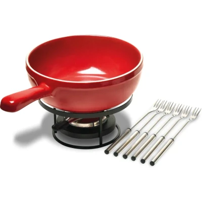 Imagen de Emile Henry Fondue set Grand Cru