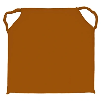 Imagen de Soleil d&#039;ocre Alix Cojin Silla 40X40X3 cm, Amarillo (Ocre)