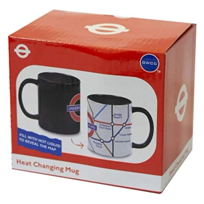 Imagen de TFL Taza con diseño de mapa del metro Londres