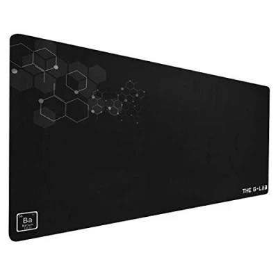 Imagen de THE G LAB Barium Negro Alfombrilla de ratón para Juegos