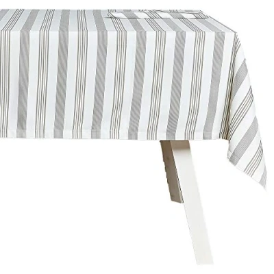 Imagen de Hogarys Juego Mantel mas Servilletas, Poliéster, Cuasec Beige, 150_x_150cm