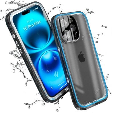 Imagen de Catalyst Total Protection Waterproof Case iPhone 16 Pro Max Black