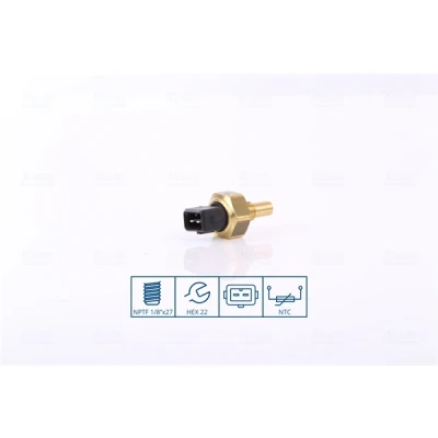 Imagen de NISSENS 207060 Sensor de Temperatura del Refrigerante