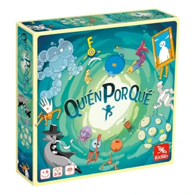 Imagen de Ludilo Quién por Qué Juegos De Mesa Niños 8 Años O Más Educativos 3 A Jugadores Cartas 20 Min Regalos