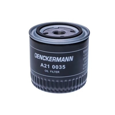 Imagen de DENCKERMANN A210035 Filtro de aceite 3/4&quot; 16 UNF enroscable VOLKSWAGEN: Polo III Hatchback, Lupo / 3L, SKODA: FELICIA 2 Kombi