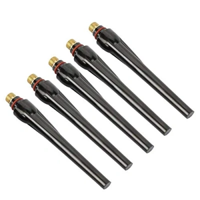 Imagen de TIG Back Cap Kit 57Y02 57Y03 57Y04, Pieza de antorcha repuesto para la soldadura WP 17/18/26(5pcs （Long）)