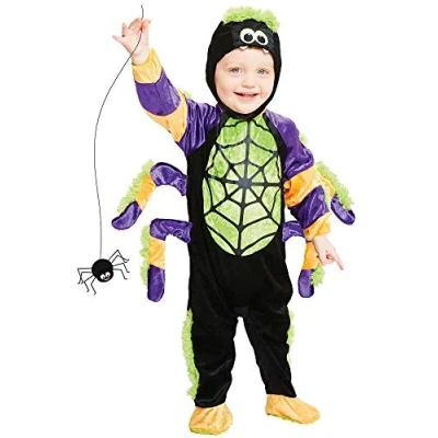 Imagen de amscan 9907416 Disfraz infantil de araña para niños 4 a 5 años