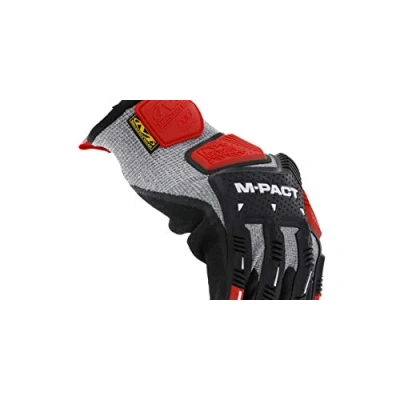 Imagen de Mechanix Wear Guantes M Pact® Knit CR5A5 (Pequeña, Gris/Negro)