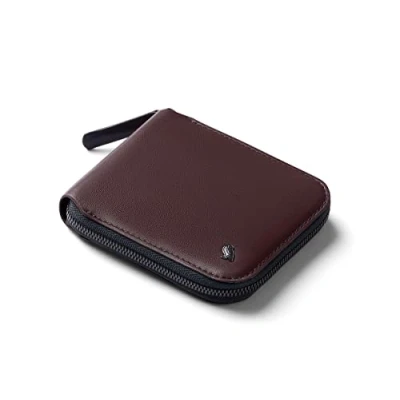 Imagen de Bellroy Zip Wallet (8 Tarjetas o más, Billetes extendidos y Monedero con Cierre magnético) DeepPlum