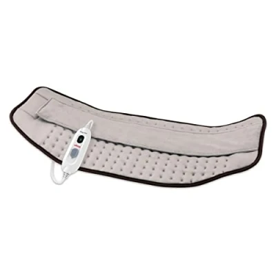 Imagen de Ufesa Flexy Heat LM Complex Almohadilla Eléctrica Ergonómica 29x69cm, 100W, Microfibra Ultrasuave, 3 Niveles de Temperatura, Apagado Automático