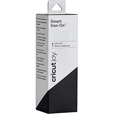 Imagen de Cricut Smart Iron On 14x60cm (Black) M3, for Joy, Vinilo, Talla única