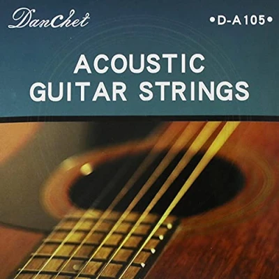 Imagen de Danchet A105 Cuerdas para guitarra acústica, bronce, normal (1 juego)