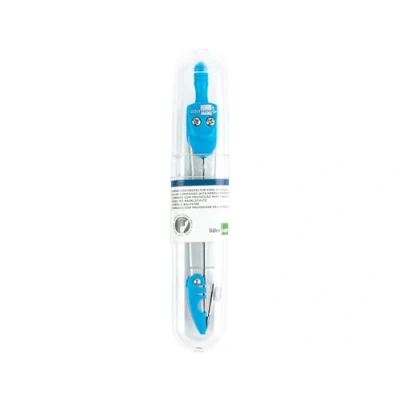 Imagen de liderpapel MP11 Compas con protector de punta, Colores surtidos, 1 unidad