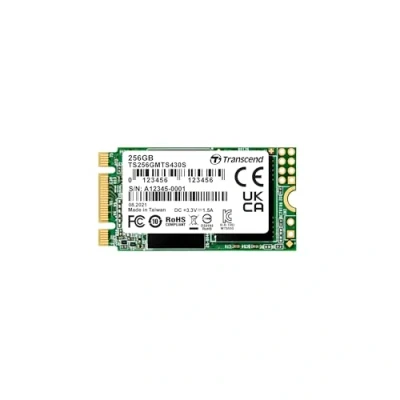 Imagen de Transcend TS256GMTS430S Disco Solido Interno de 256GB M.2 2242 SATA III 6 GB/s (Lectura hasta 560 MB/s)