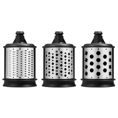 Imagen de KitchenAid 5KSMEMVSC Attachment set batidora y Accesorio para mezclar alimentos procesador de (81 mm, 81 123 650 g, 151 312 mm) Plata