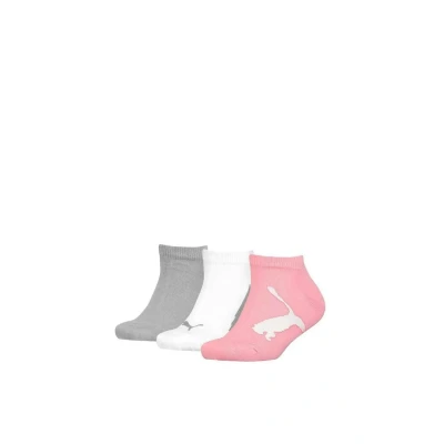 Imagen de Puma 3ER PACK Calcetines para niños, Talla: 35 38, Grau/weiß/rosa