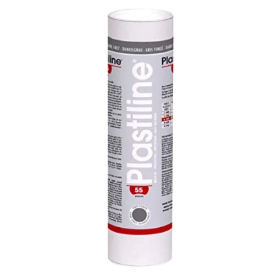 Imagen de Herbin Plastilina de uso profesional, estándar, 1 kg, color gris