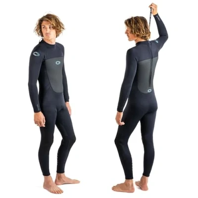 Imagen de Osprey OSP M LNG 3mm Origen Traje de Neopreno Longitud Completa, Hombres, Negro, XS