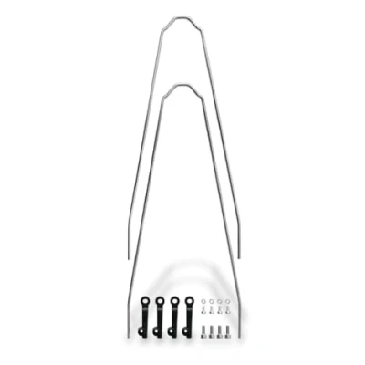 Imagen de SKS GERMANY Juego de puntales estándar, Unisex Adulto, Plata, 26 Pulgadas