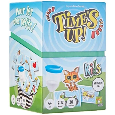 Imagen de Asmodee Time&#039;s Up Kids Versión Chat, Color niños clásico, Large (TUPKI01N)