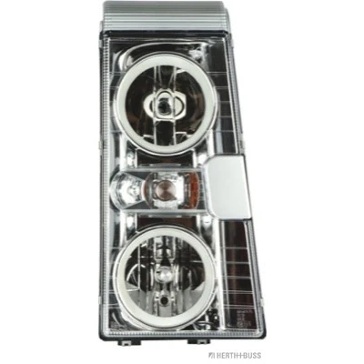 Imagen de HERTH+BUSS ELPARTS 81658086 Faros derecha H7, PY21W, W5W, H1 sin servomotor para reg. alcance luces
