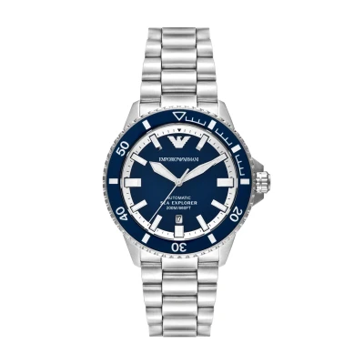 Imagen de Emporio Armani SEA Explorer Reloj silvercoloured, Hombre, Talla: One Size, Silver coloured