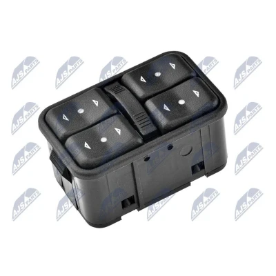 Imagen de NTY EWS PL 001 Interruptor, elevalunas Delante, izquierda OPEL: Astra G CC, Berlina, Zafira A