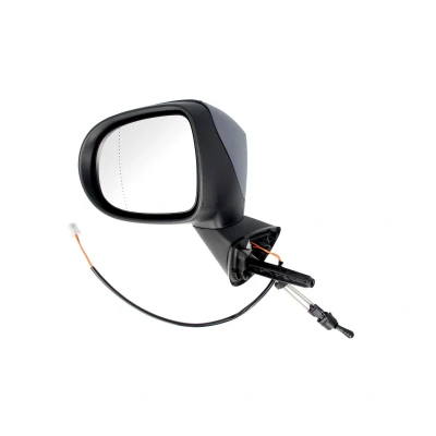 Imagen de Espejo retrovisor Alkar 6137180 izquierda imprimado Ajuste por cable, asférico para vehíc. con volante a la RENAULT: Modus / Grand