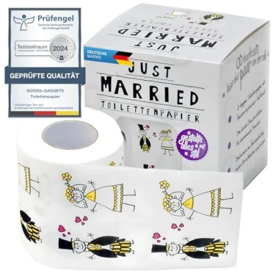 Imagen de Caja de regalo papel higiénico broma (Boda)